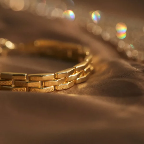 Bibbiena Poppi Del Morbo 925 sterling zilver gold plated armband