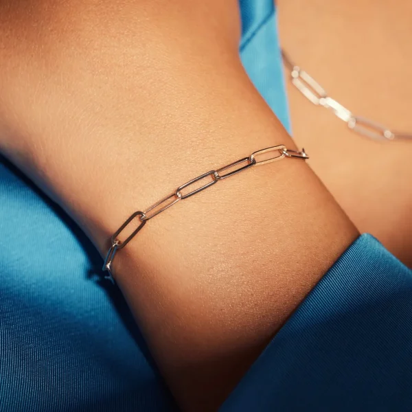 Bibbiena Poppi Felice 925 sterling zilver Schakelarmband
