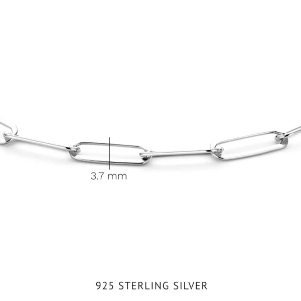 Bibbiena Poppi Felice 925 sterling zilver Schakelarmband