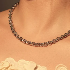 Bibbiena Poppi Lucy 925 sterling zilver Schakelketting