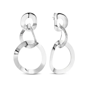 Bibbiena Poppi Madonna 925 sterling zilver Oorhangers