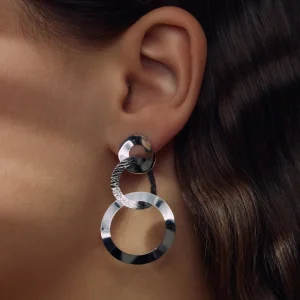 Bibbiena Poppi Madonna 925 sterling zilver Oorhangers