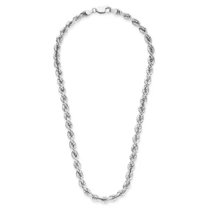 Bibbiena Poppi Viviana 925 sterling zilver Ketting met twist