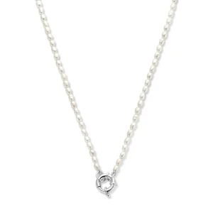 Brioso Cortona Bella 925 sterling zilveren parel Ketting met zoetwaterparels