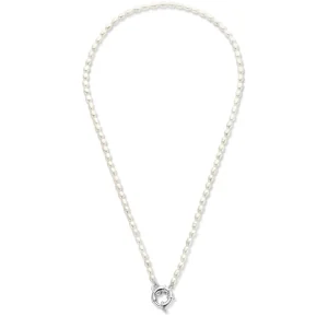 Brioso Cortona Bella 925 sterling zilveren parel Ketting met zoetwaterparels