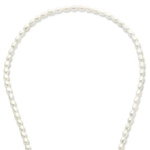 Brioso Cortona Bella 925 sterling zilveren parel Ketting met zoetwaterparels