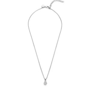 Cento Luci Rosia 925 sterling zilver Ketting met zirkonia steen