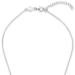 Mia Colore Verdi 925 sterling zilver Ketting met groene zirkonia steen
