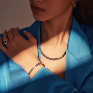 Sorprendimi 925 sterling zilver Ketting en armband giftset